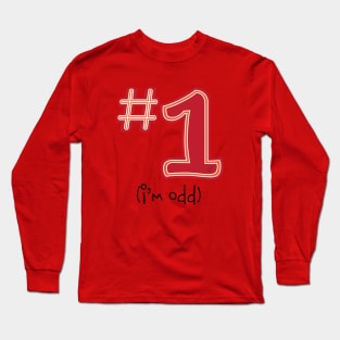 Number One Long Sleeve T-Shirt